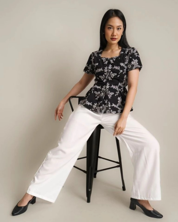 RYLENE ITZEL Long Pants Polos – Celana Panjang Wanita High Waist Basic Casual