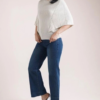 RYLENE HALSEY Straight Long Jeans Denim | Celana Jeans Casual Wanita High Waist