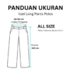 RYLENE ITZEL Long Pants Polos – Celana Panjang Wanita High Waist Basic Casual