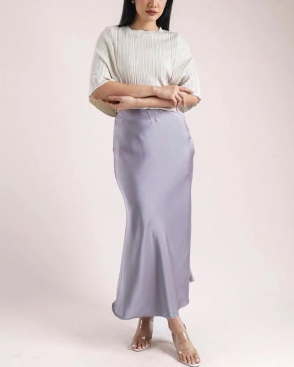 RYLENE RAYE Satin Silk Long Skirt | Rok Panjang Satin Silk Elegan Wanita