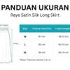 RYLENE RAYE Satin Silk Long Skirt | Rok Panjang Satin Silk Elegan Wanita